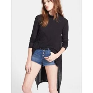 We the Free Waffle Wonder Mock Neck Tunic - S/M